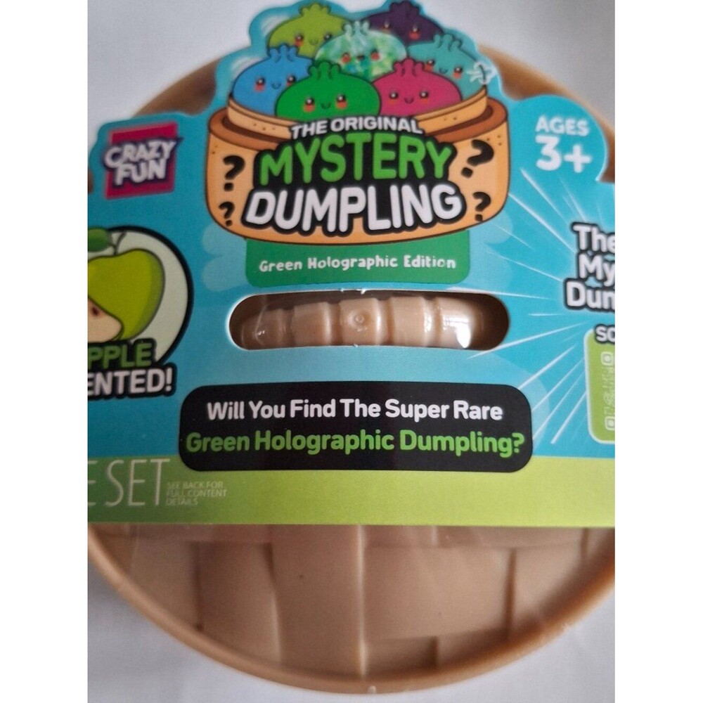 RMS Original Mystery Dumpling GREEN HOLOGRAPHIC Edition Squishy